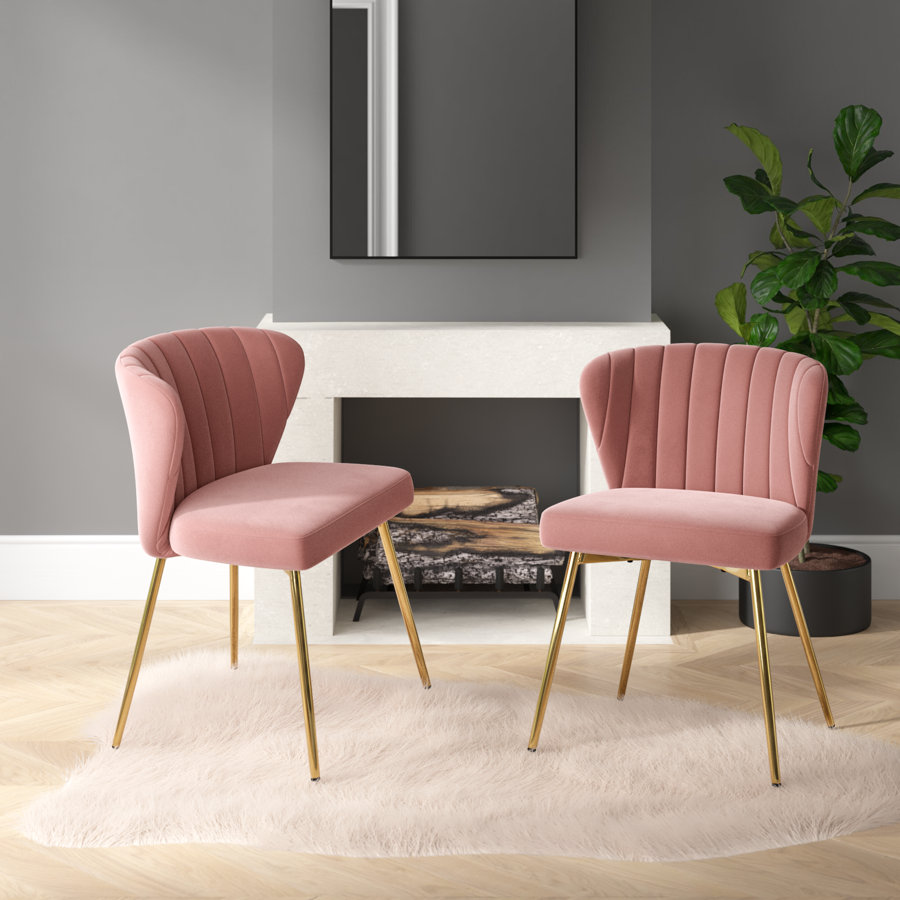 Euclid Modern Tufted Velvet Wingback Dining Chair